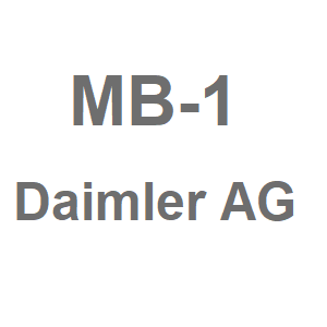 MB-1 Daimler AG logo